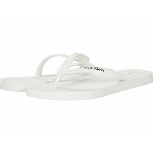 Calvin Klein Women's Minimal Logo Flip‎ Flop Sandal - Picture 1 of 1